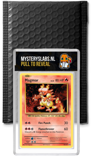 Magmar – Pokemon – Mysteryslabs.nl Magmar - Pokemon - Mysteryslabs.nl